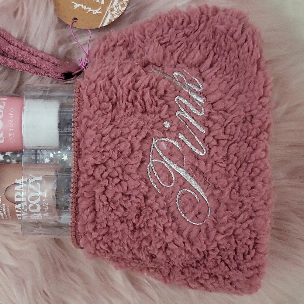 Brand New PINK Victoria's Secret WARM & COZY FRAGRANCE BEAUTY SET - Picture 3 of 6